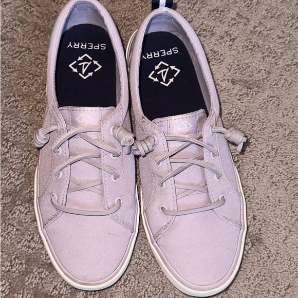 Sperry Soft Lavender/Lilac Sneakers/Tennis/Boat Shoes -Excellent Condition 8.5 M - Picture 4 of 7